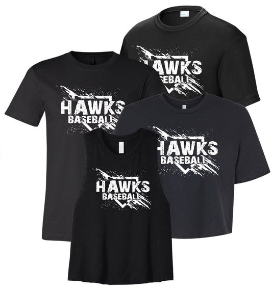 HB26 - Hawks Home Plate Tee