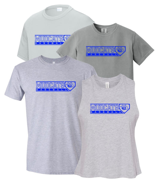 MCB26 - Mud Cats Blue - Adult Tees