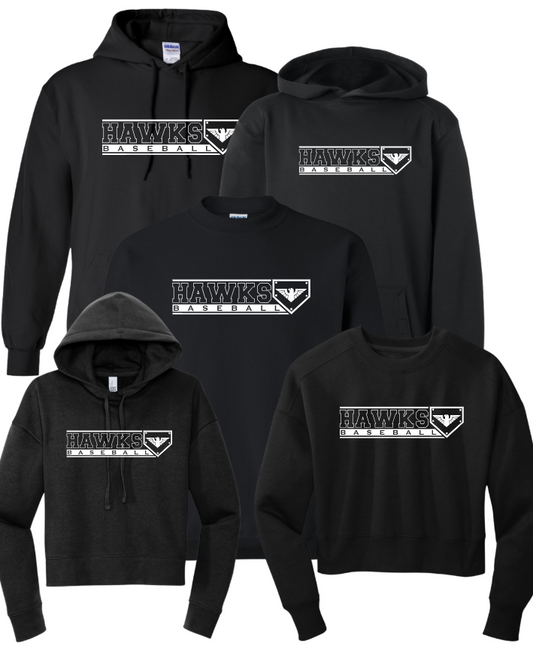HB26 - Hawks Baseball Fleece