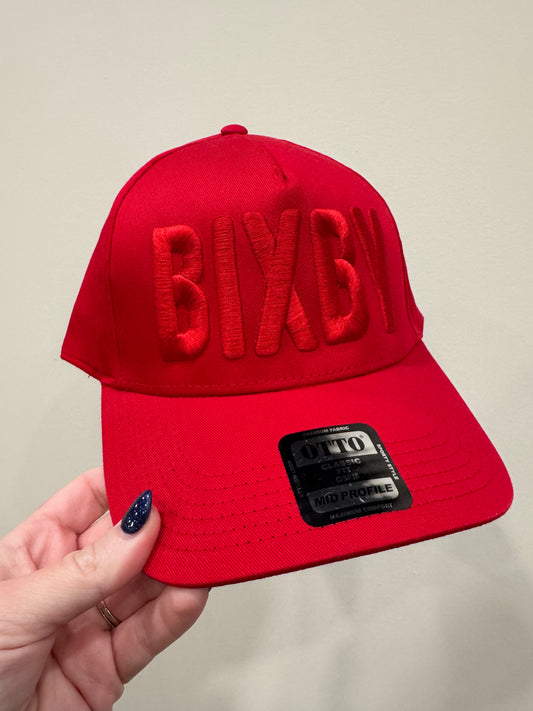 RCB - Red Out Bixby Puff Embroidered Hat