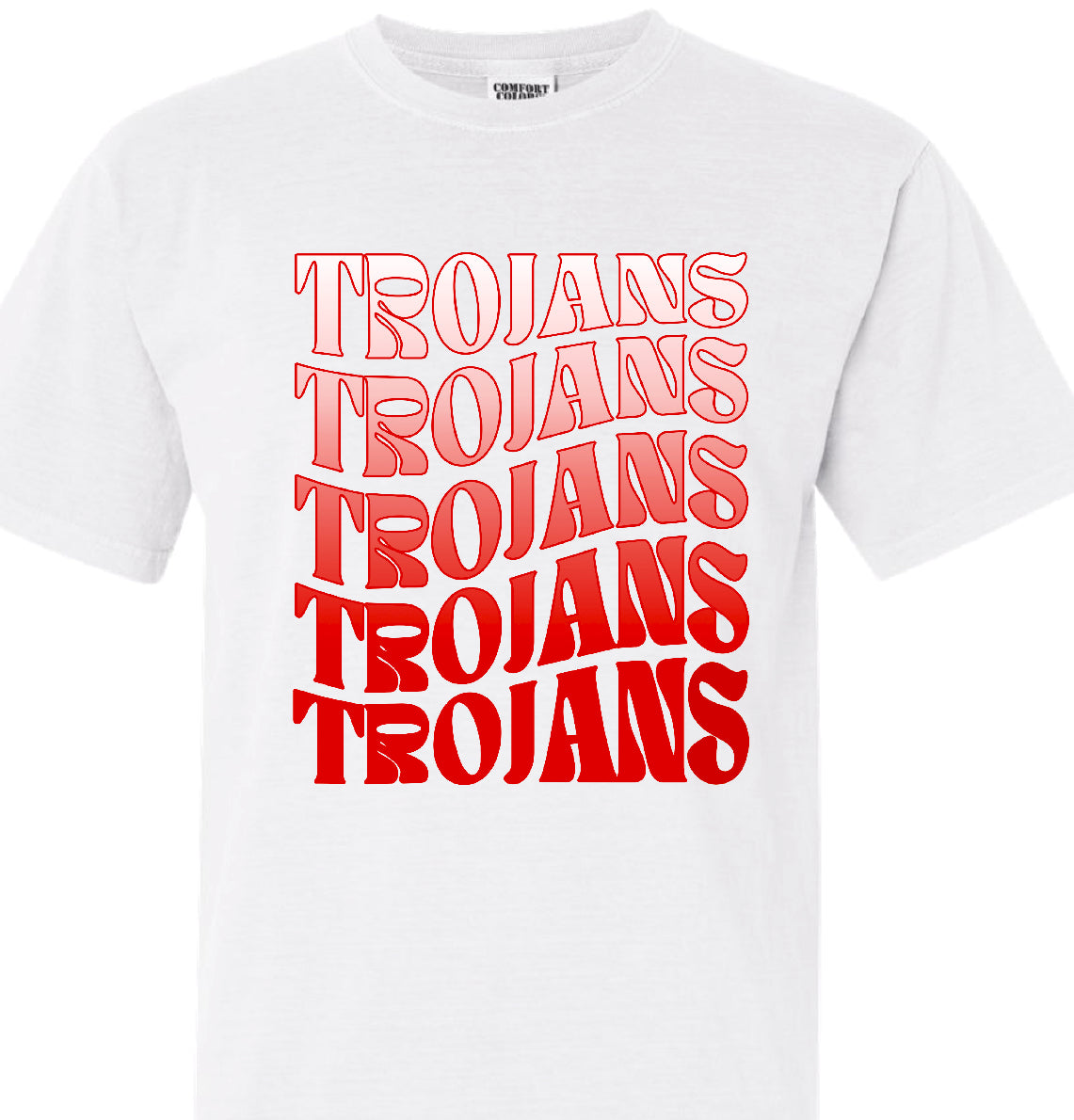 Trojans Ombre Tee