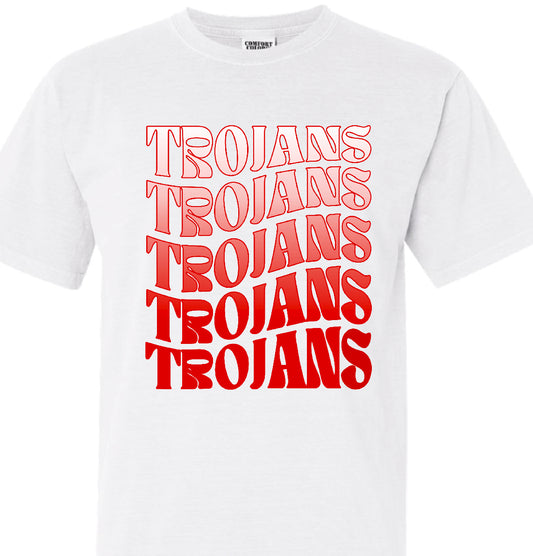 Trojans Ombre Tee