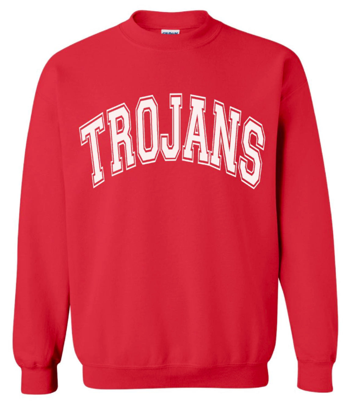 Adult Trojans Puff Sweatshirt