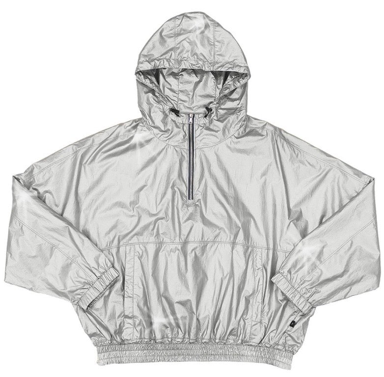 BW26- WAIST LENGTH ALL WEATHER METALLIC JACKET (EMBROIDERED)