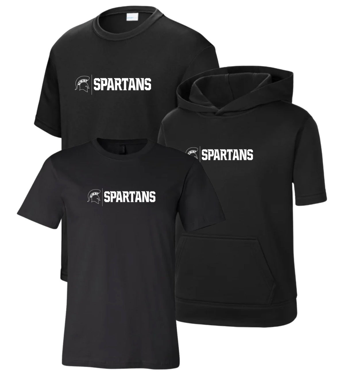 BW26- SPARTANS BASIC - BLACK
