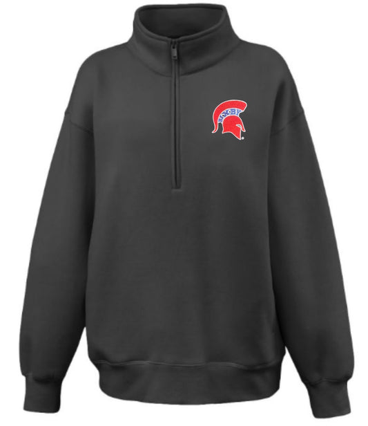 BW26- OVERSIZED 1/2 ZIP - Multiple Colors