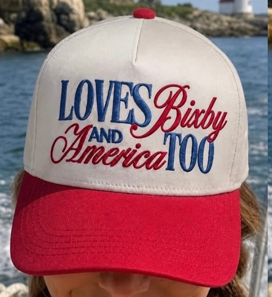 BW26- BIXBY AND AMERICA HAT