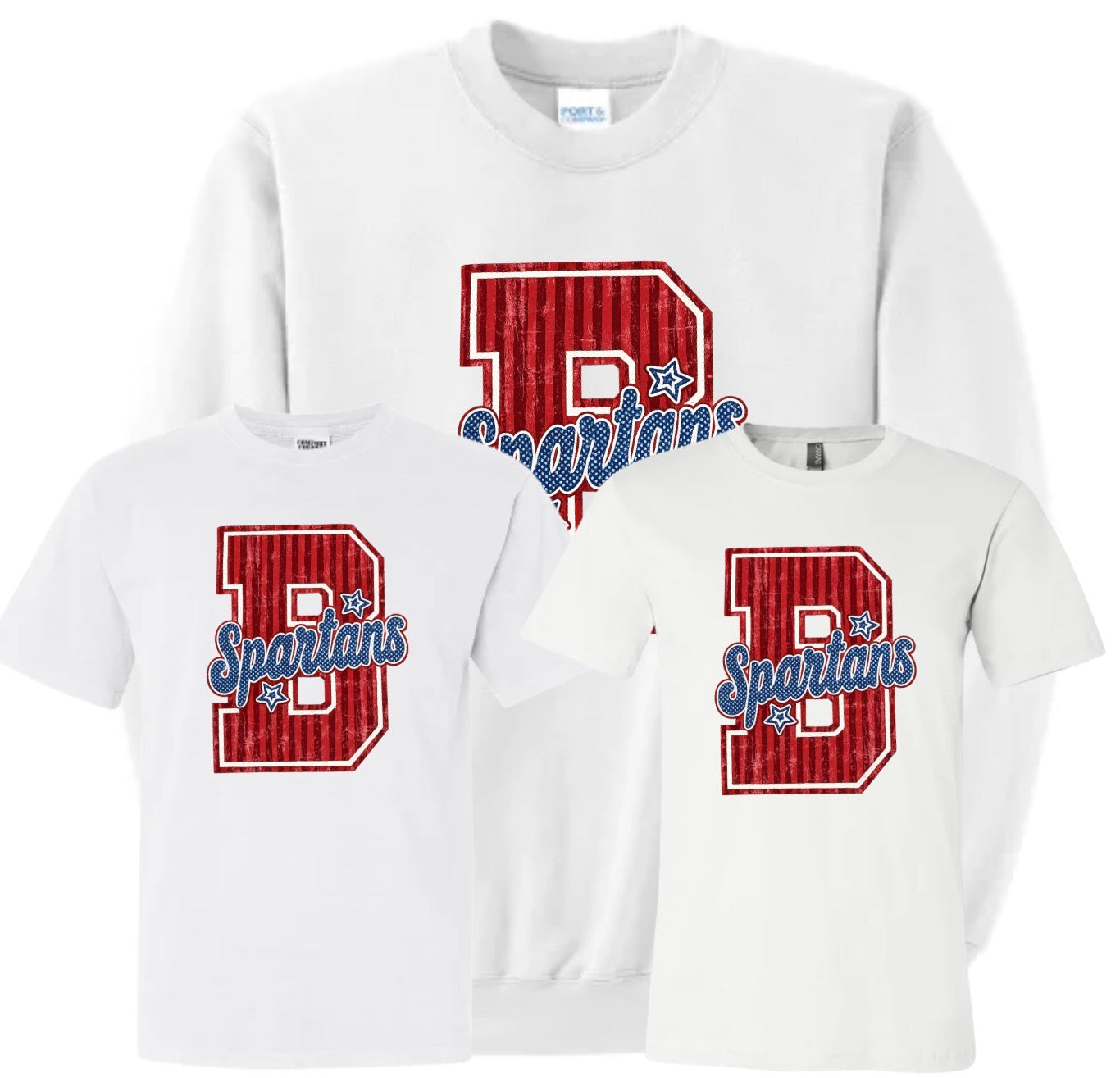 BW26- B SPARTANS - WHITE