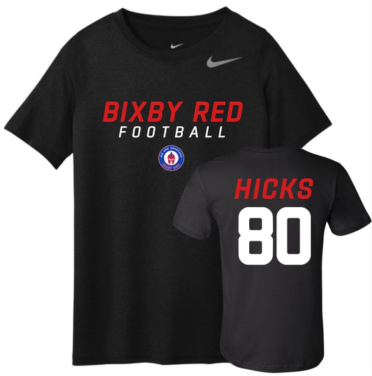 B4R26 - Bixby Red Football - Multiple Styles - Personalized