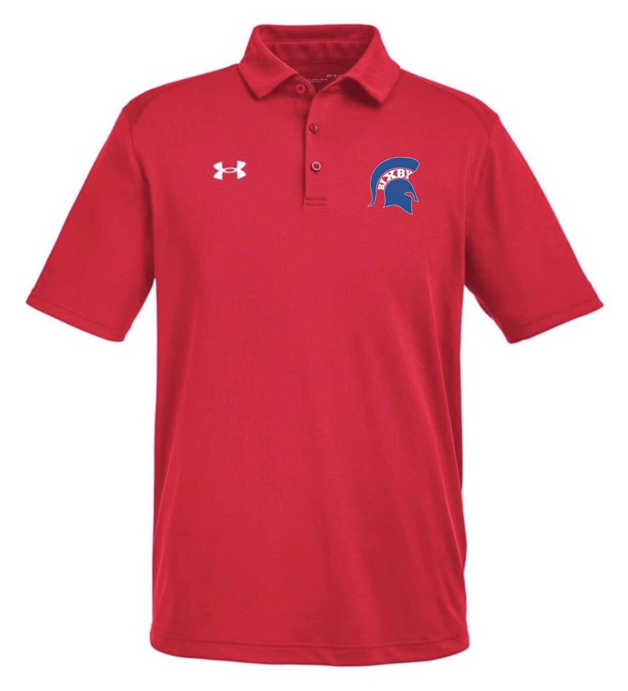 B1R26- UNDER ARMOUR MENS TECH POLO - RED