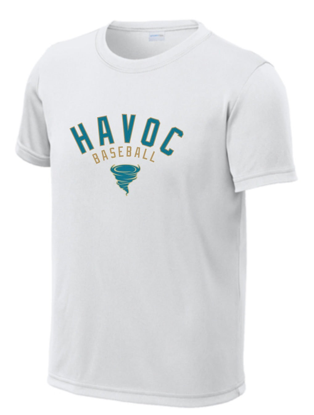 HVB26 - HAVOC Baseball Tee (White)
