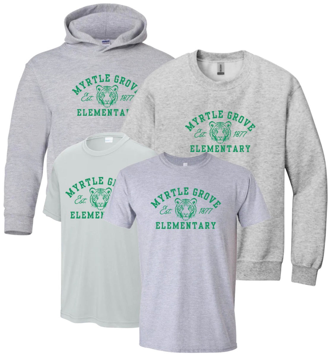 MGE26 - Mrytle Grove Arch - Grey Garment - Adult