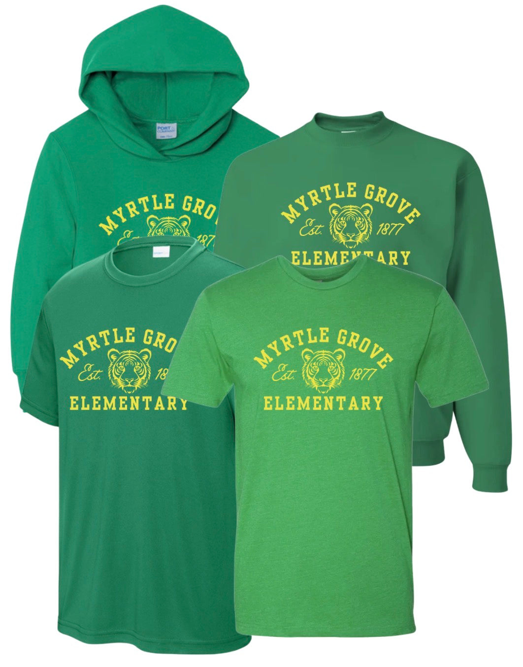 MGE26 - Mrytle Grove Arch - Green Garment - Adult