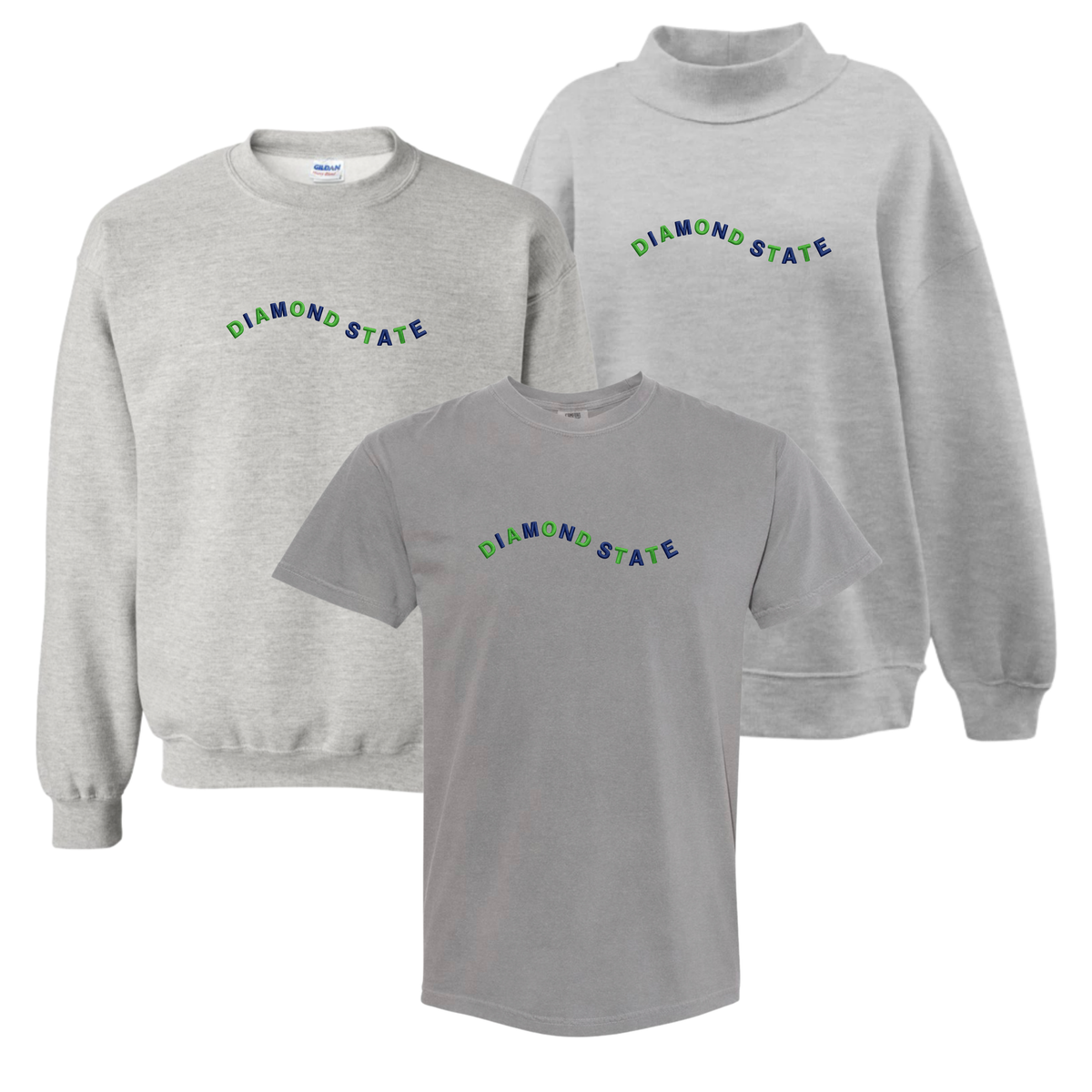 DSB26 - Diamond State Wave (embroidered)