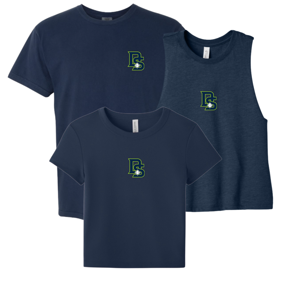 DSB26 - Diamond State Logo Tees