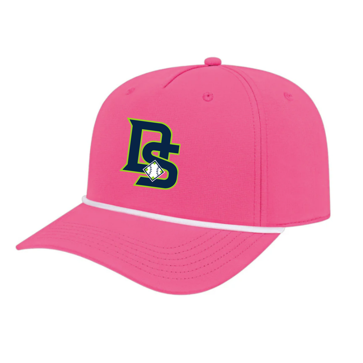 DSB26 - Diamond State Logo Pink Hat