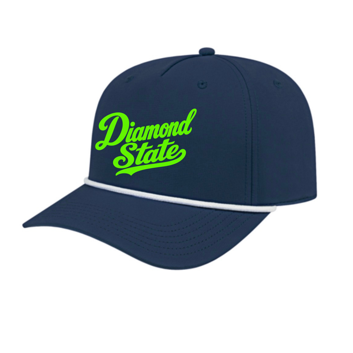 DSB26 - Diamond State Script Puff Hat