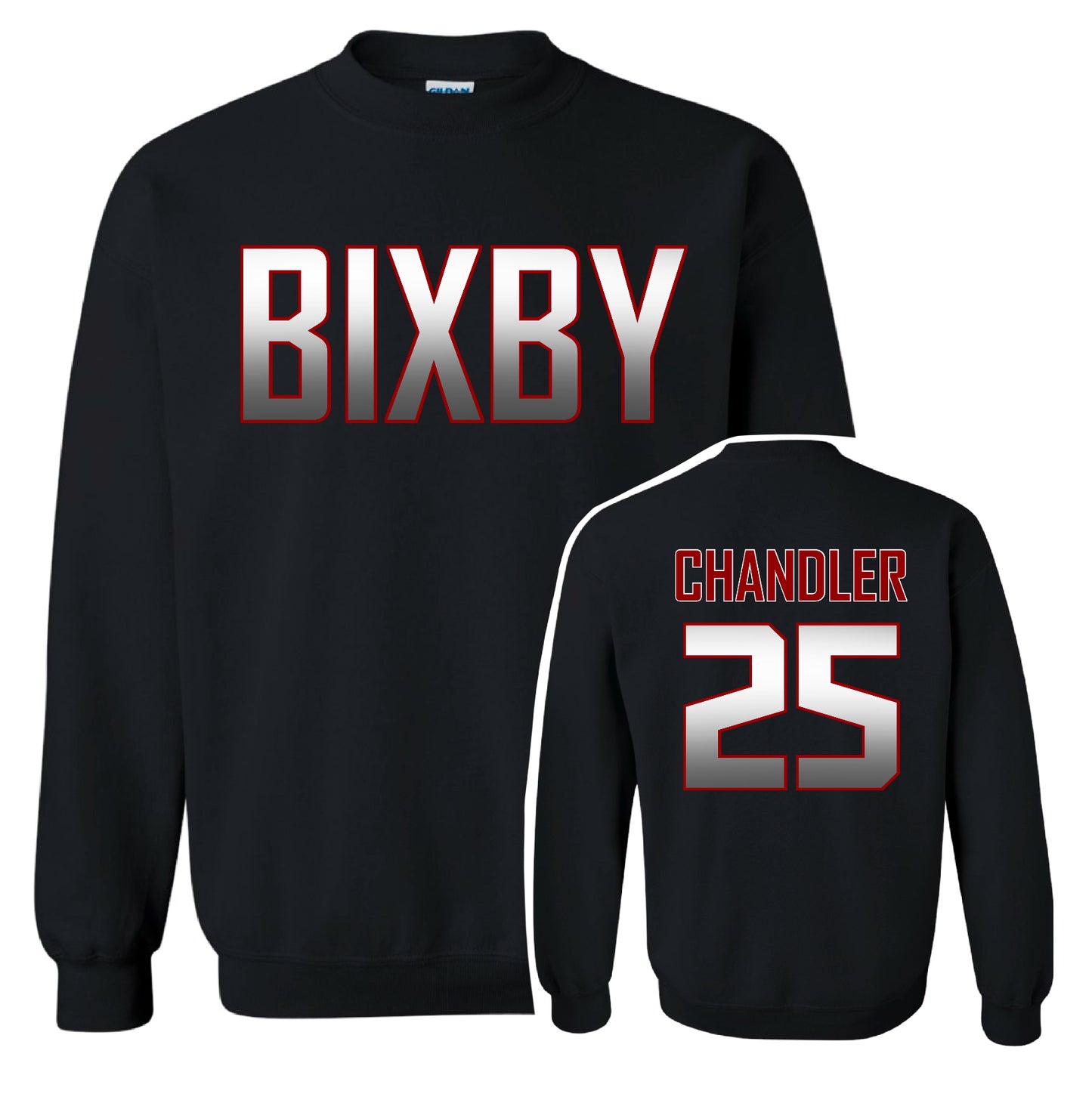 Spartans & Bixby Ombré Adult Performance Hoodie