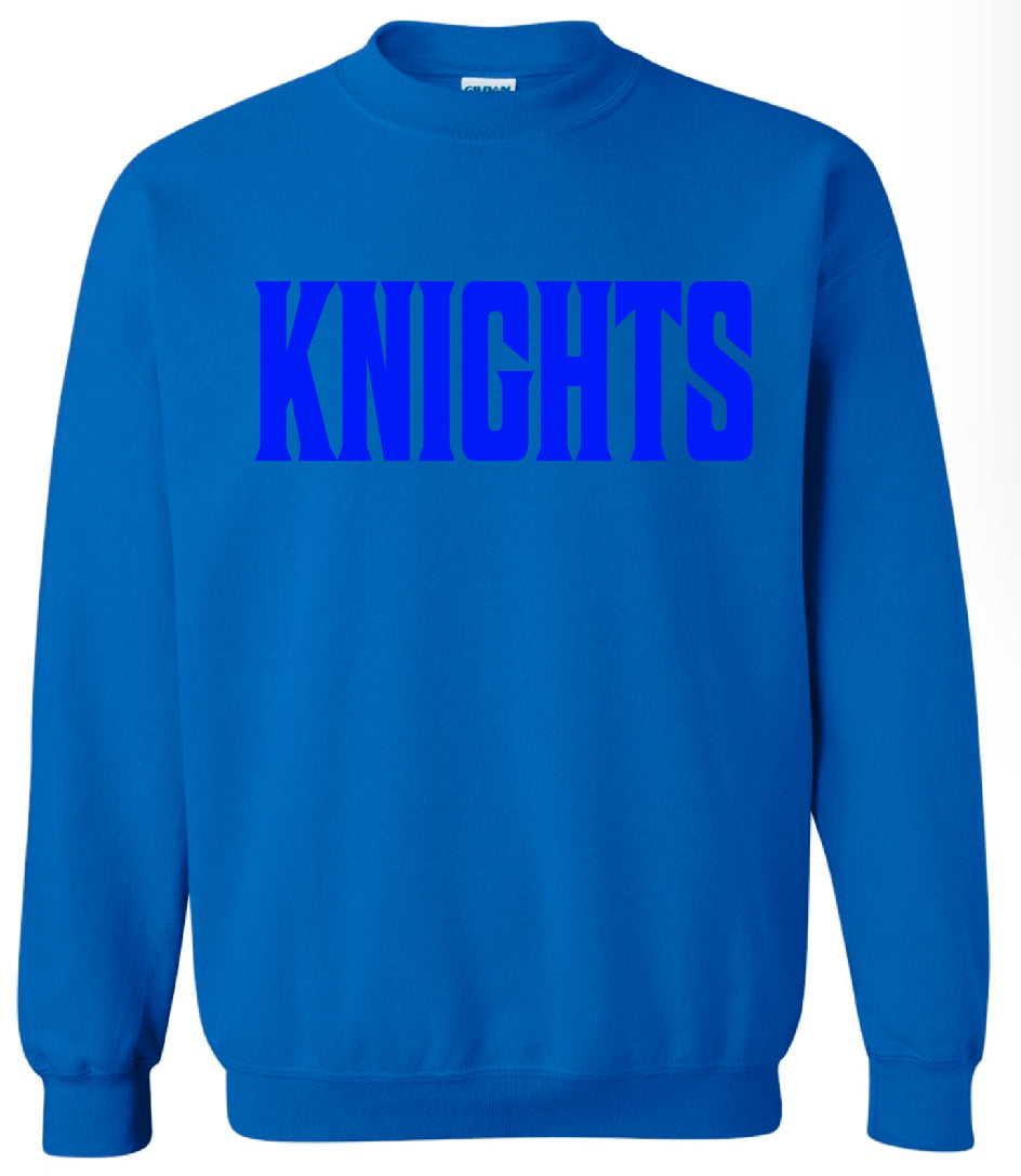 Knights Blue Bold