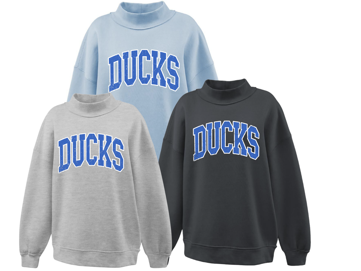 OKDS26 - Vintage Ducks Arch Mock Neck
