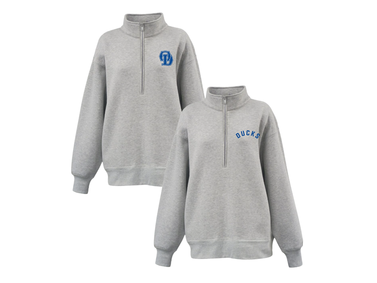 OKDS26 - Oversized Embroidered Quarter Zip
