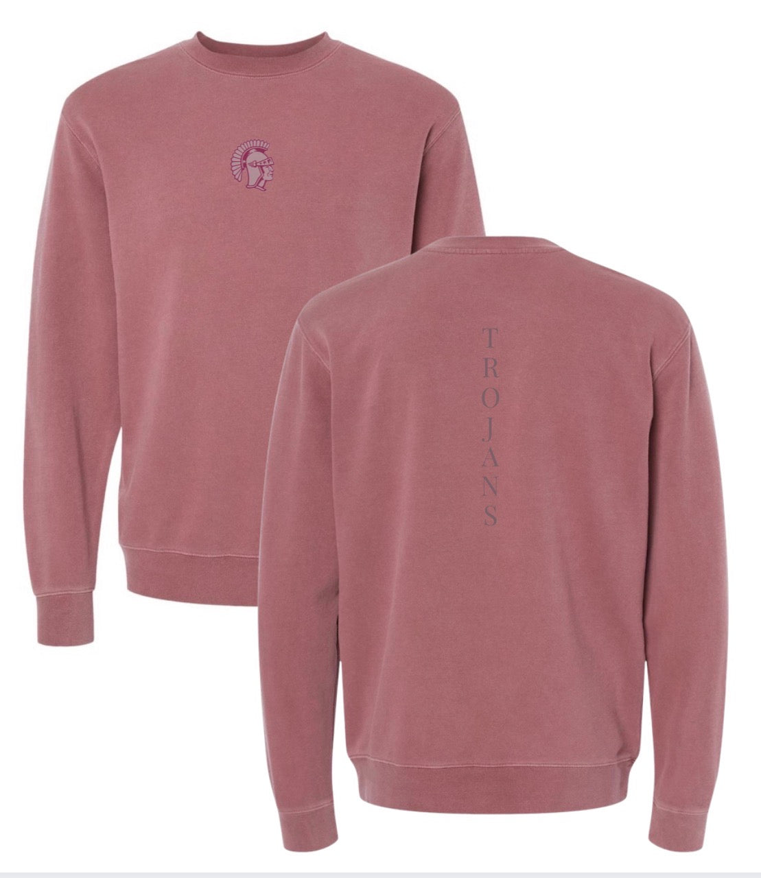 JFA26 - Trojans Stacked Premium Sweatshirt