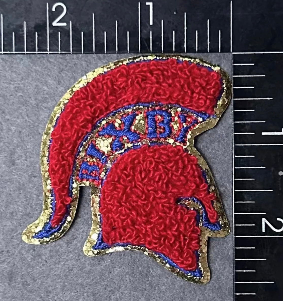 BWE - Spartan Head Chenille Patch