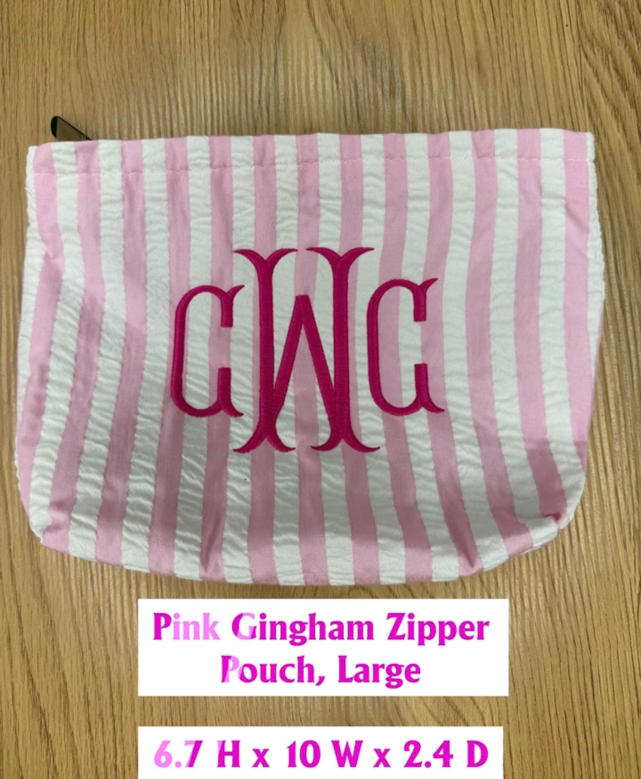 Embroidered Totes/Mini Cooler/Toiletry/Make Up Bags