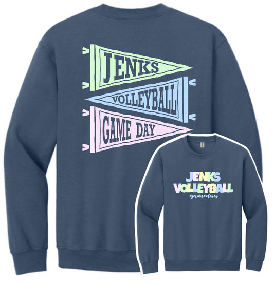 JVP - Jenks Volleyball Gameday Sweatshirt