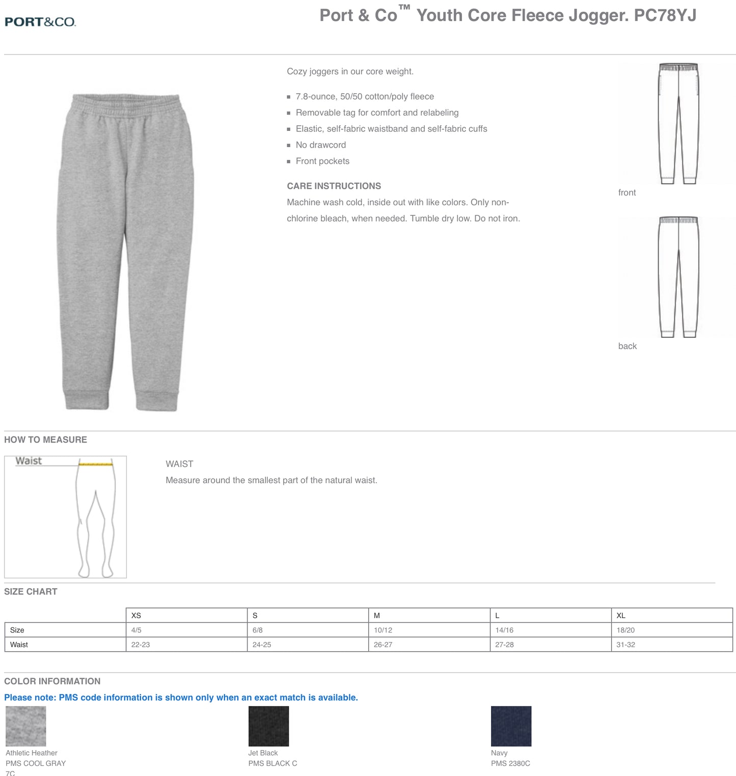 B3R25 Bixby Football Embroidered Grey Joggers