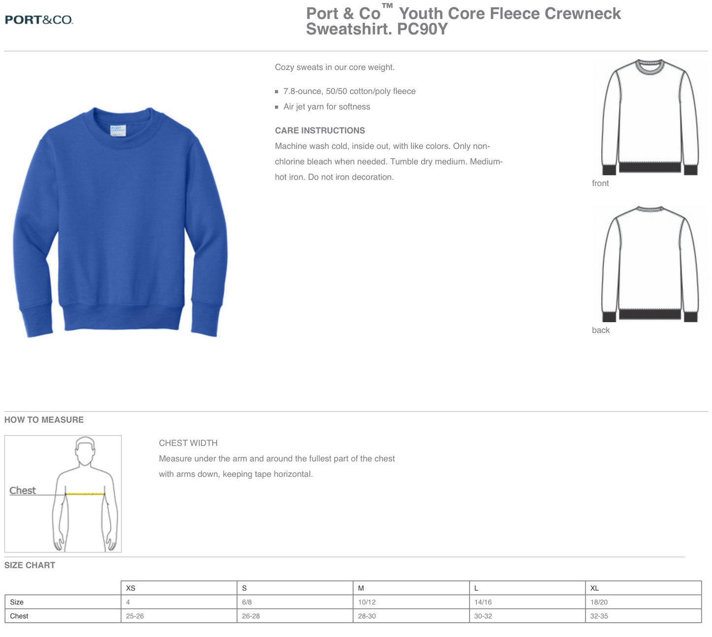 B3R25 Bixby Embroidered Grey Sweatshirt