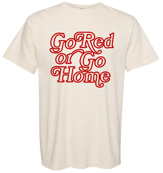B3R25 Go Red Tee - Red Design