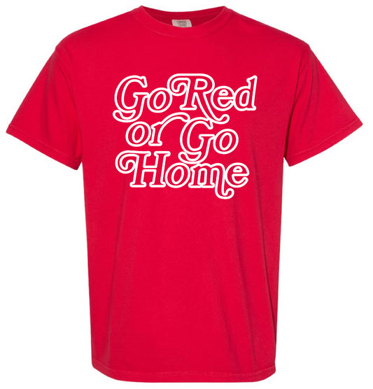 B3R25 Go Red Tee - White Design