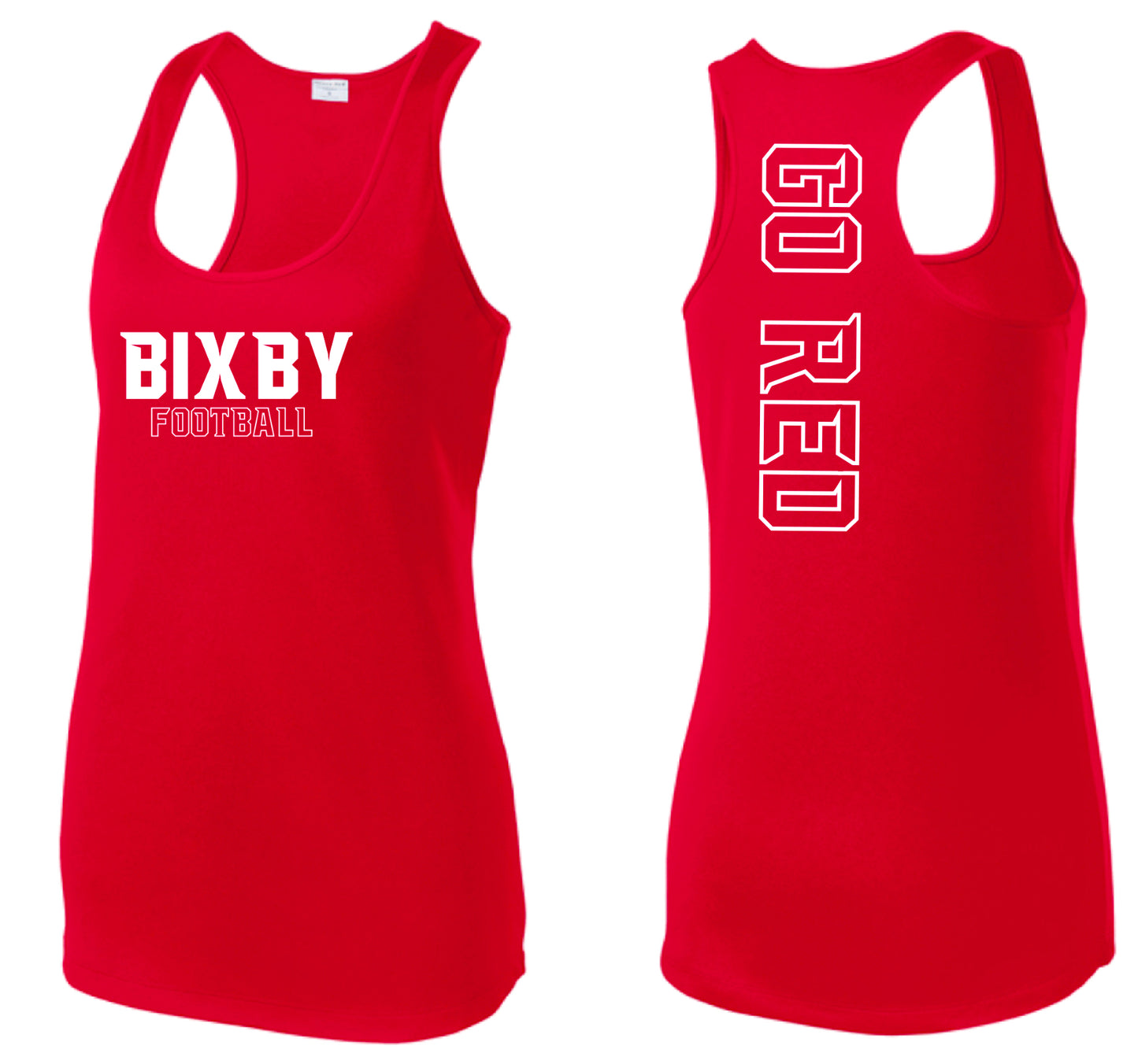 B3R25 Go Red Womens Tank