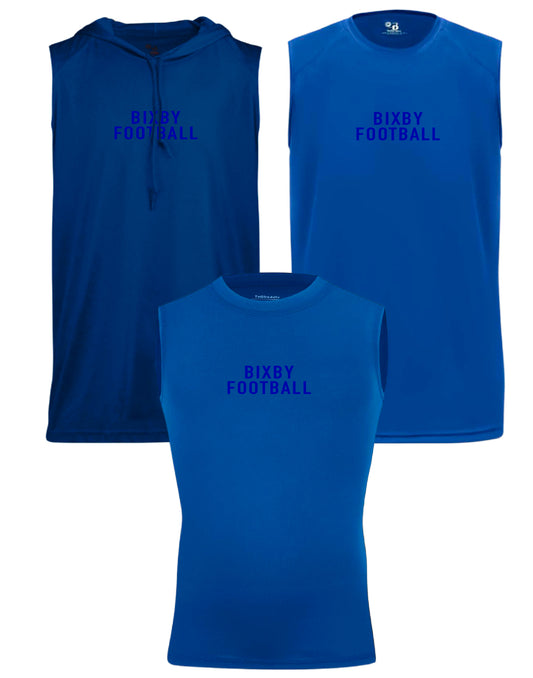 B3B25 Bixby Football Sleeveless