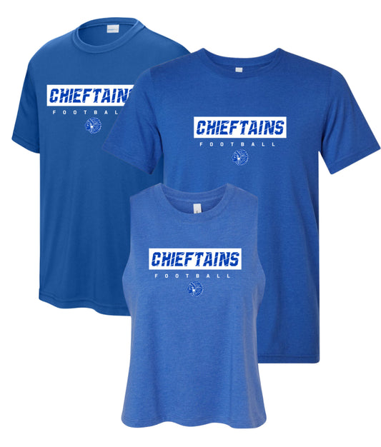 SC25 - Chieftain Football - Royal Tees