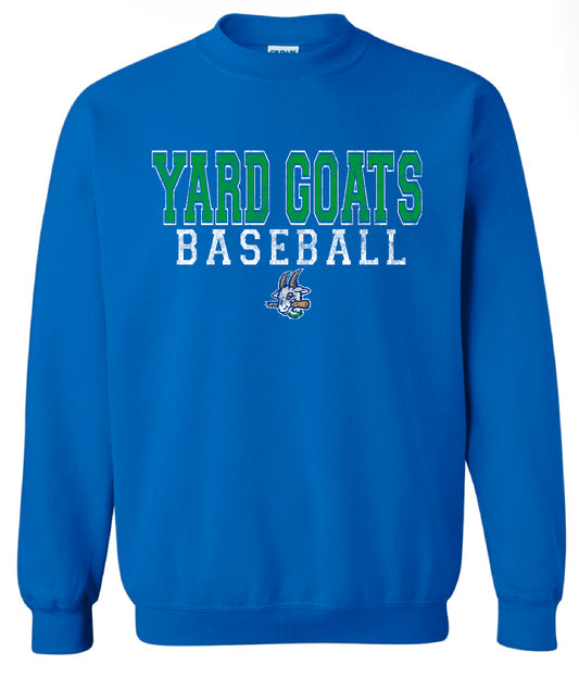 Distressed YG Baseball Sweatshirt