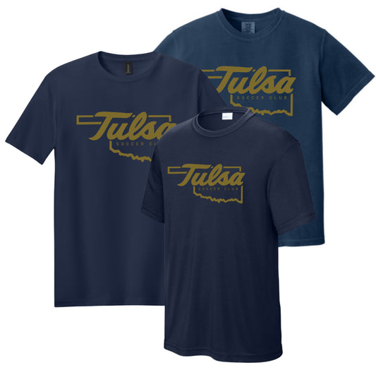 TSC25 Tulsa Oklahoma Soccer Tee