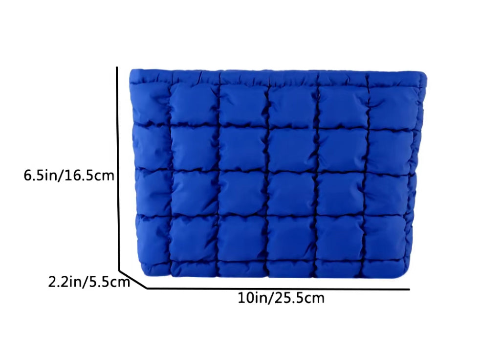 BEE -  Bixby Embroidered Puffer Clutch