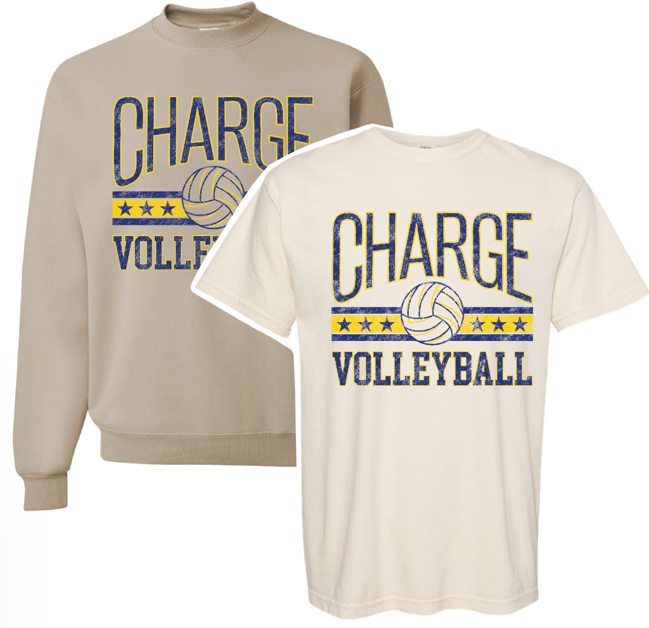 CVB - Charge Volleyball Distressed