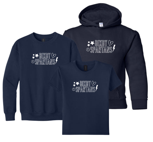 BNE - Girly Puff Navy