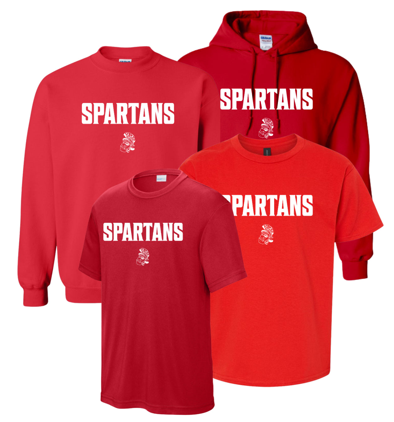 BWE - Spartans Cartoon Red