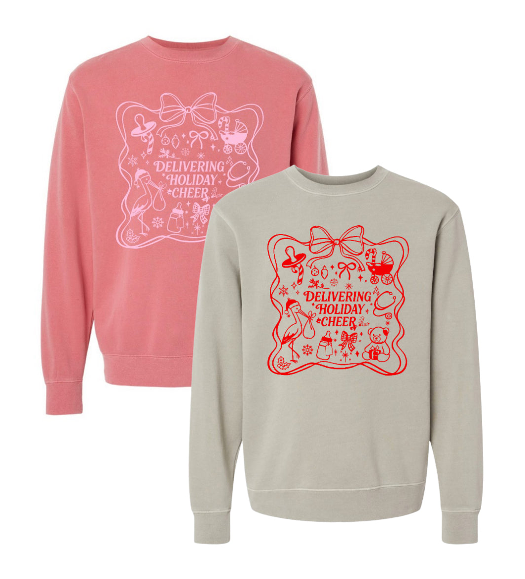 LD25 - December - Delivering Holiday Cheer Sweatshirt
