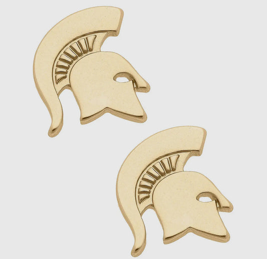 BNE - Spartan 24K Gold Plated Stud Earrings