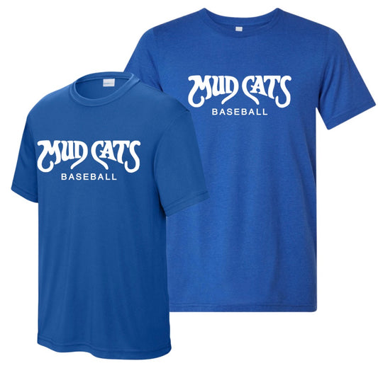 MCB26 - Mud Cats Baseball - Youth Tees