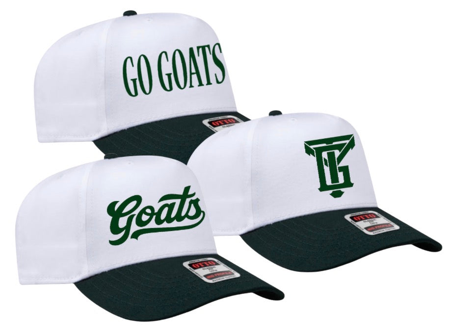 TYG26 - White / Dark Green Otto Hats