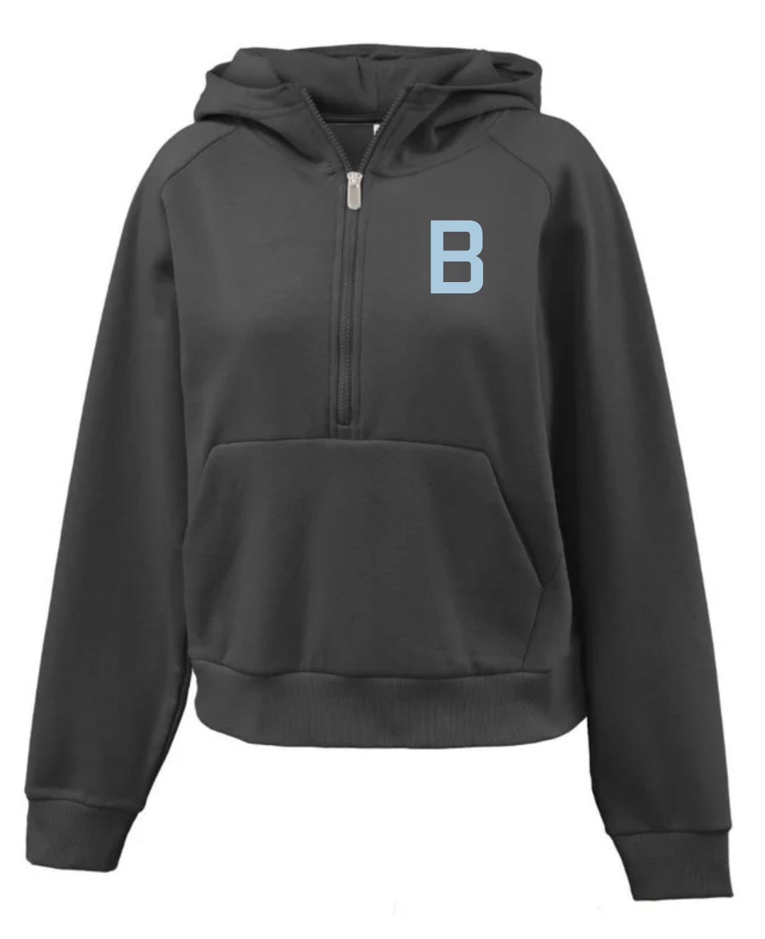 BUFFS26 - Waist Length Half Zip Hooded Fleece