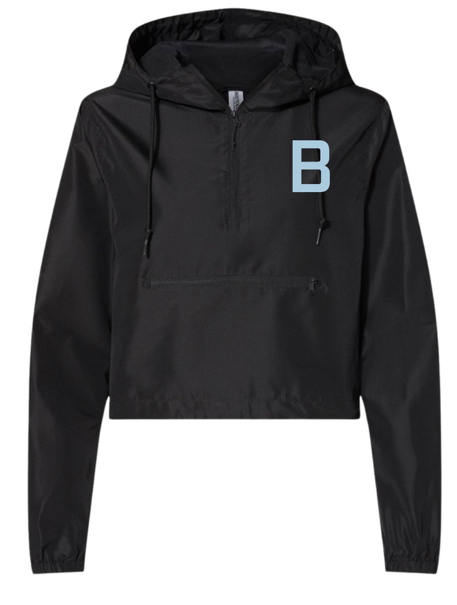 BUFFS26 - Crop Windbreaker Pullover