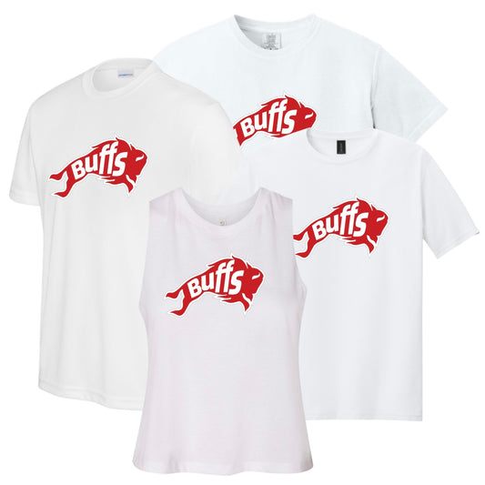 BUFFS26 - White Buffs Logo