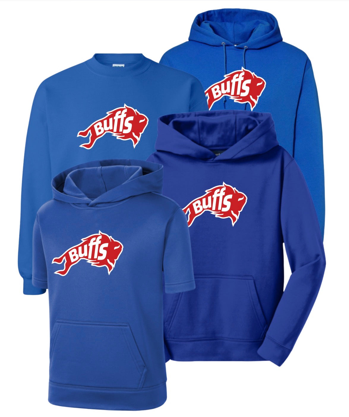 BUFFS26 - Blue Buffs Logo Fleece